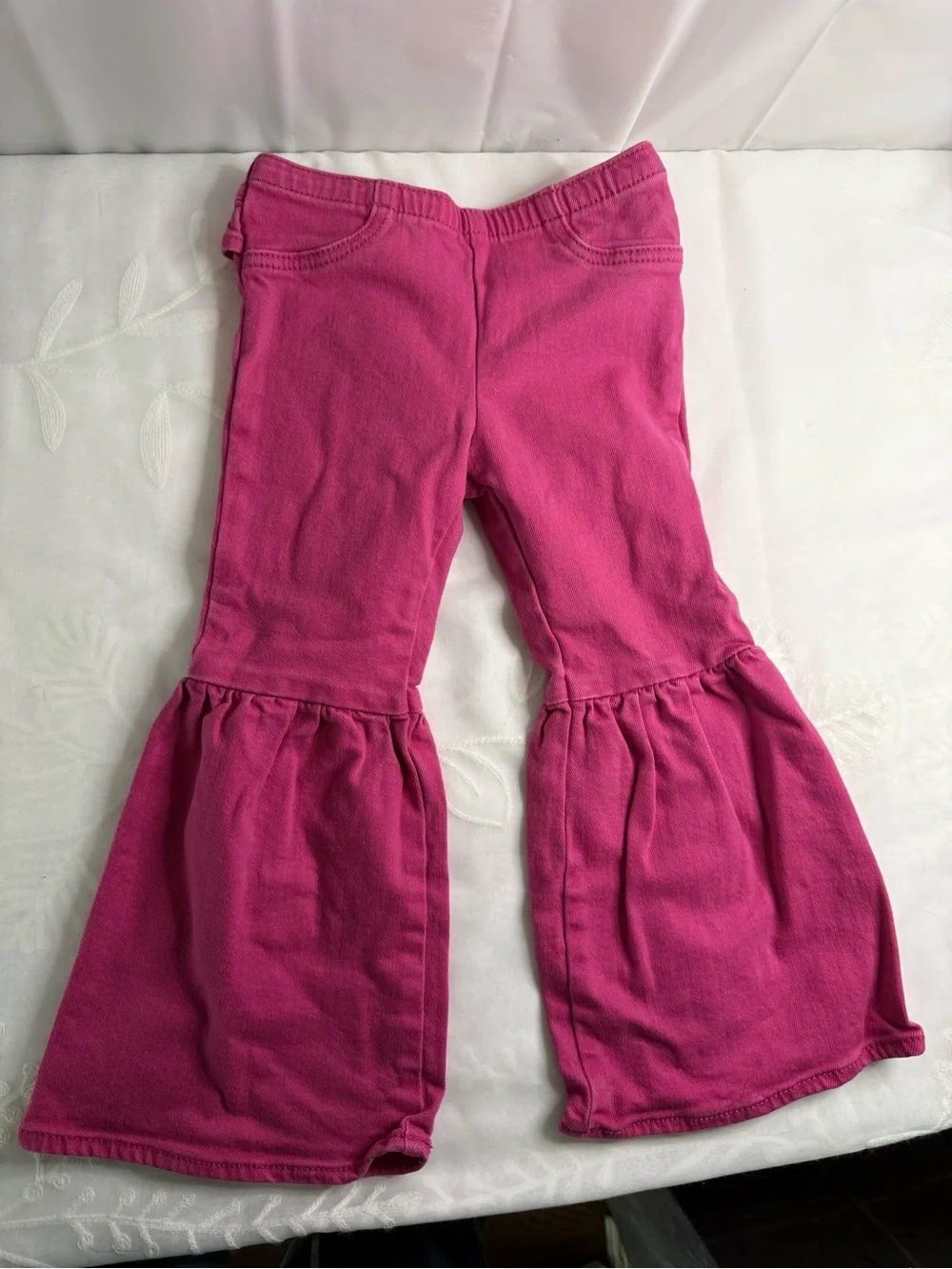 Wrangler Fuchsia bell pants 4T